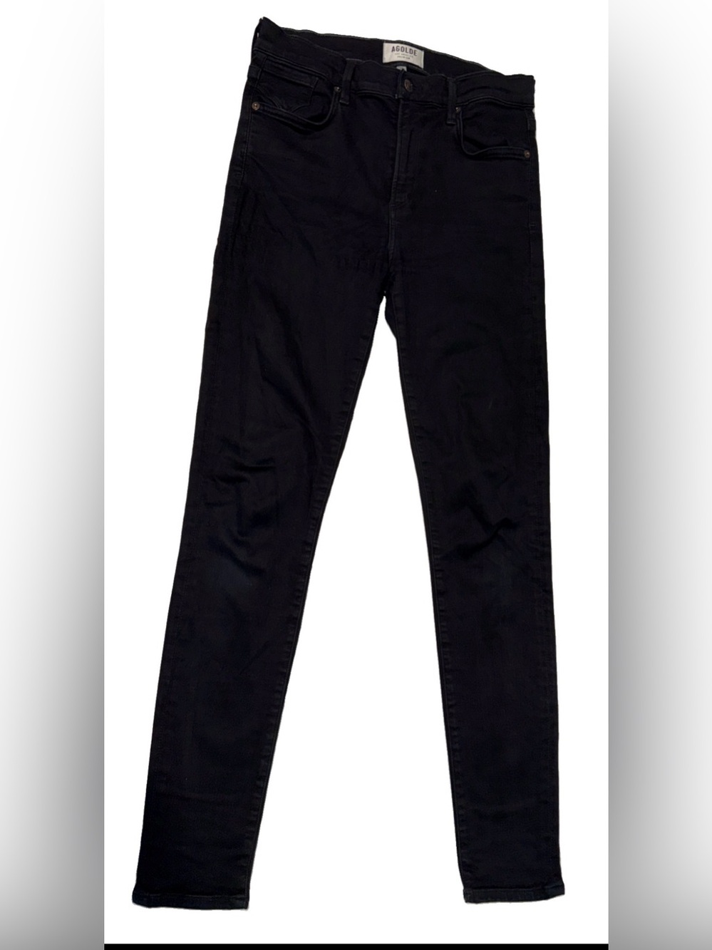 Agolde Black High-Rise Skinny Jeans size 29